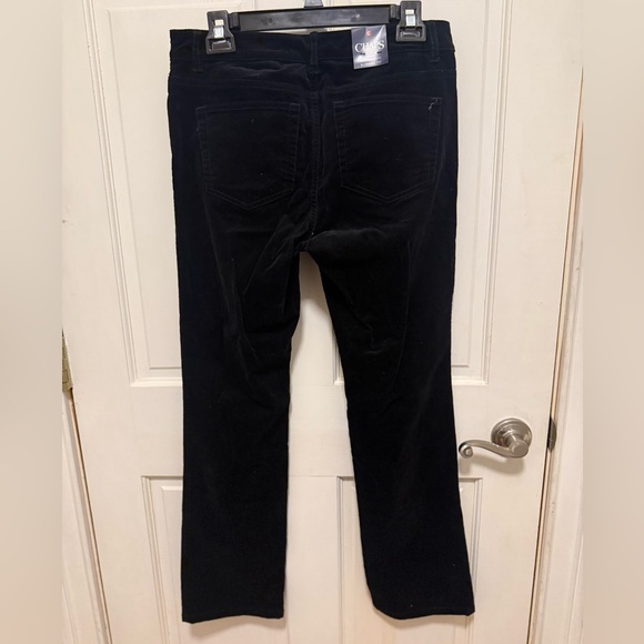 Women’s Black Corduroy Pants - Size 6P - Picture 2 of 4